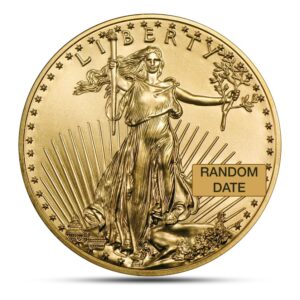 American Eagle 1/2 ounce gold coin obverse