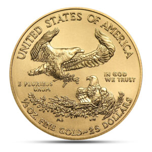 American Eagle 1/2 ounce gold coin reverse