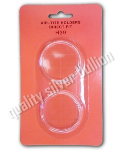 Air-Tite Coin Capsule Holder - 39mm Direct Fit