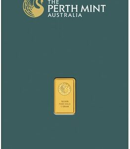 Perth Mint 1 Gram Gold Bar - .9999 Fractional Gold Bars