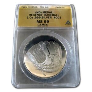 Baseball Hall of Fame Coin Replica Series 2 - 1 oz .999 Silver Round