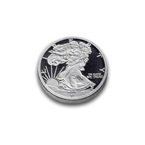 1/10 oz silver round - Walking Liberty obverse