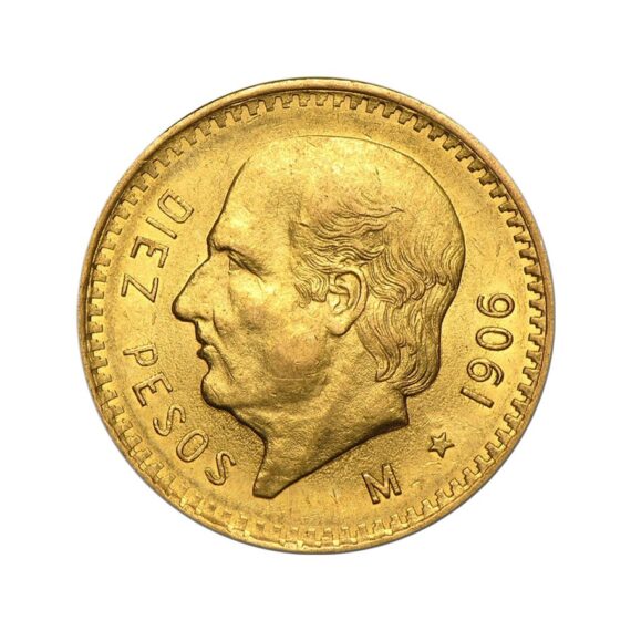 Mexico 10 Pesos Gold - Random Year(s) - BU Condition