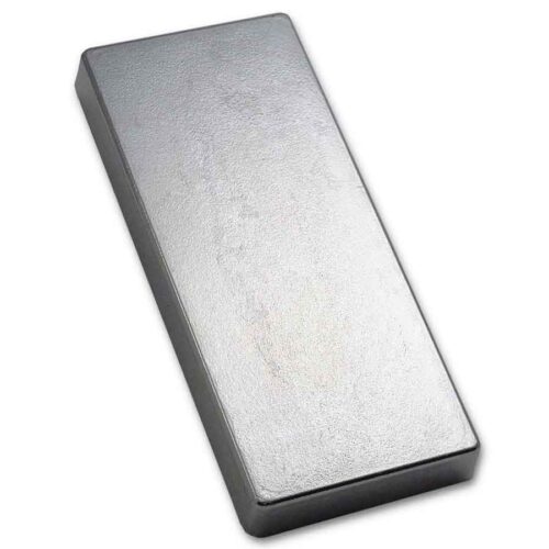 RCM 100 oz silver bar reverse